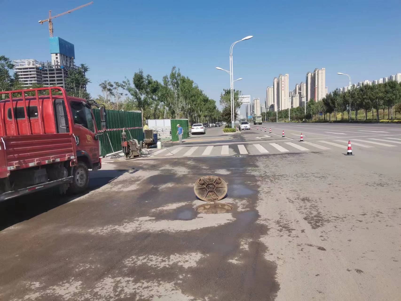 嫩江路基沉降注浆